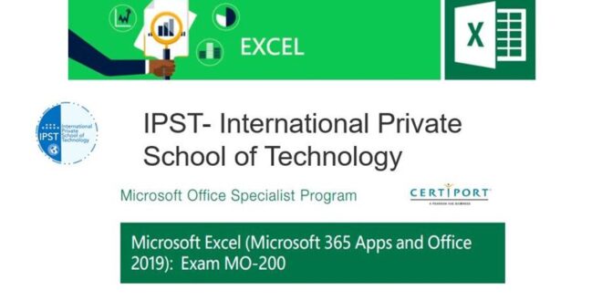 Formation Bureautique Microsoft Excel Associate (Microsoft 365 Apps and Office 2019) Exam MO-200