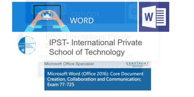 Formation Bureautique Microsoft Word Associate (Microsoft 365 Apps and Office 2019): Exam MO-100