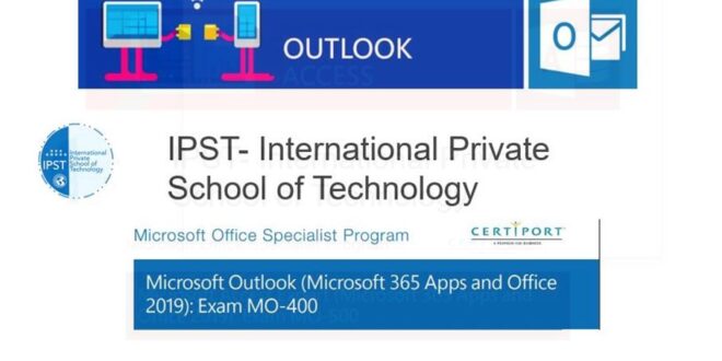 Formation Bureauqutique Microsoft Outlook Associate (Microsoft 365 Apps and Office 2019) Exam MO-400