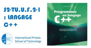 S2-TU.U.F.2-1 : LANGAGE C++